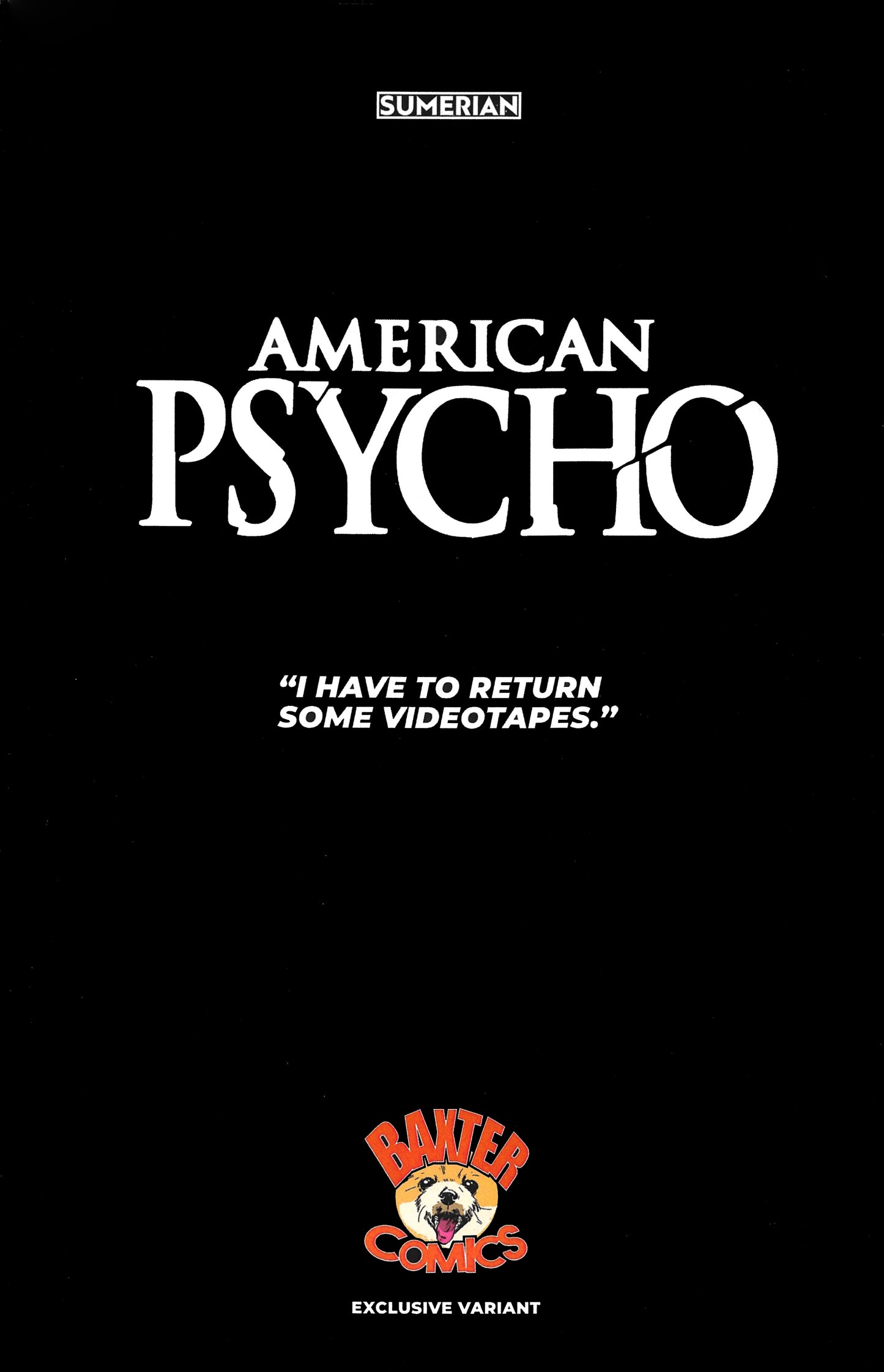 American Psycho #1 Chinh Potter Exclusive Trade